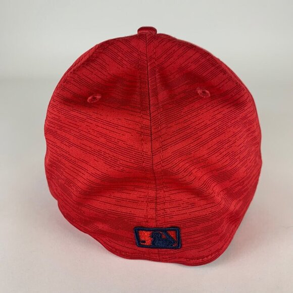 Los Angeles Angels MLB Red New Era 39Thirty Stretch Fitted Hat Mens L/XL New - Picture 3 of 5